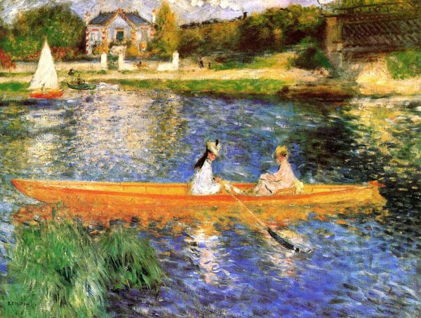 A Sena em Asnières, também conhecido como O Barco – Pierre-Auguste Renoir Pierre-Auguste Renoir Artemis Reproduction