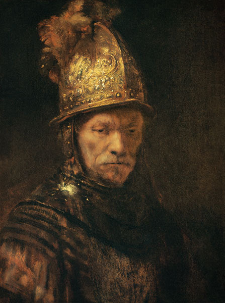 O Homem do Capacete de Ouro – Rembrandt van Rijn Quadros Populares Artemis Reproduction