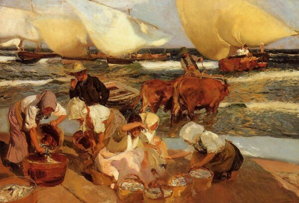 Praia em Valência – Sorolla Joaquín Sorolla Artemis Reproduction