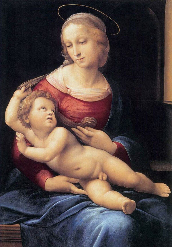 A Madona de Bridgewater – Raphaël (pintor) Rafael Sanzio Artemis Reproduction