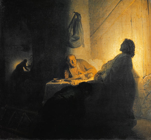 O Cristo ressuscitado ao lado de Emaús – Rembrandt van Rijn Rembrandt van Rijn Artemis Reproduction