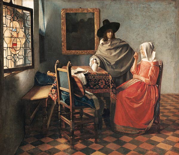 O Copo de Vinho – Johannes Vermeer Johannes Vermeer Artemis Reproduction