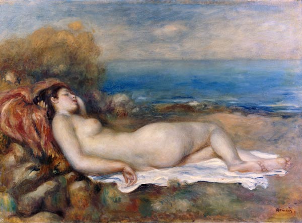 Banhos descansando à beira do mar – Pierre-Auguste Renoir Pierre-Auguste Renoir Artemis Reproduction