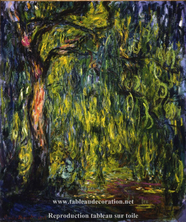 Saule-chorão – Reprodução da pintura quadro Monet Claude Monet Artemis Reproduction