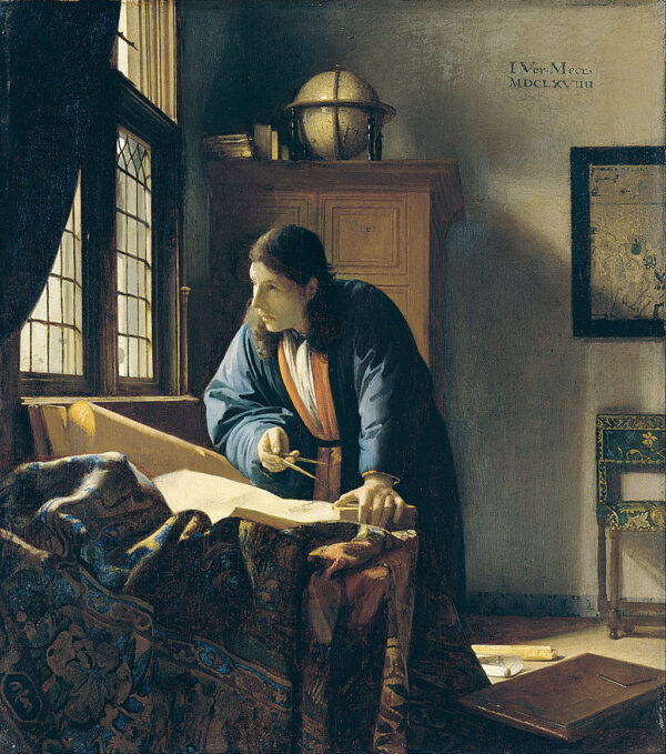 O Geógrafo – Johannes Vermeer Johannes Vermeer Artemis Reproduction