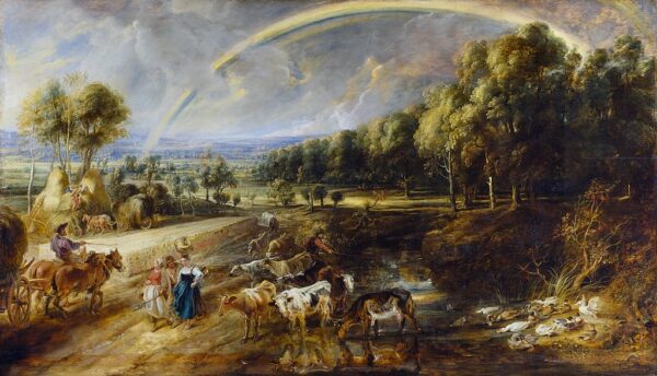 Paisagem com arco-íris – Peter Paul Rubens Peter Paul Rubens Artemis Reproduction