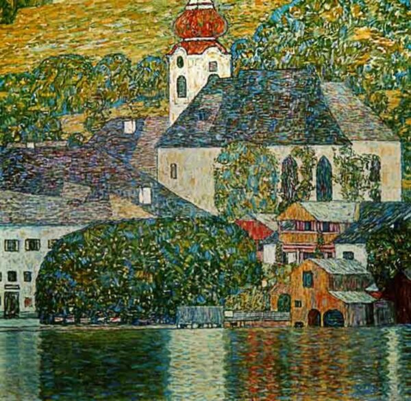 A igreja de St. Wolfgang – Gustav Klimt Gustav Klimt Artemis Reproduction