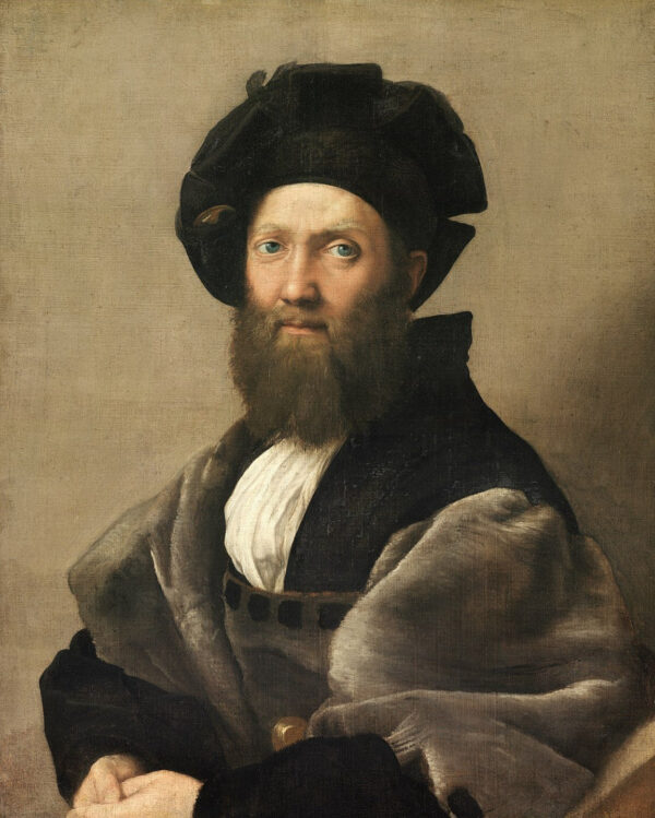 Retrato de Baldassare Castiglione – Rafael (pintor) Rafael Sanzio Artemis Reproduction