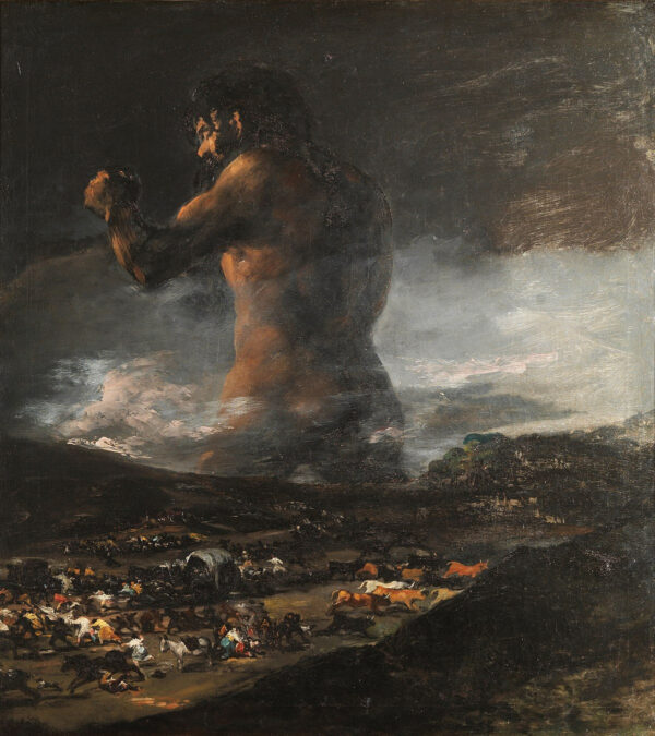 O Colosso – Francisco de Goya Francisco de Goya Artemis Reproduction