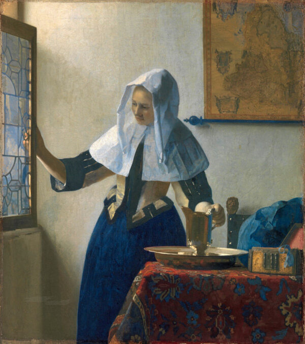 Jovem mulher com a jarra – Johannes Vermeer Johannes Vermeer Artemis Reproduction