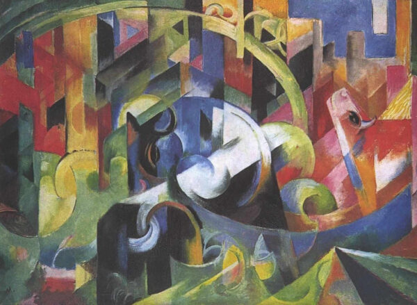 O gado I – Franz Marc Franz Marc Artemis Reproduction