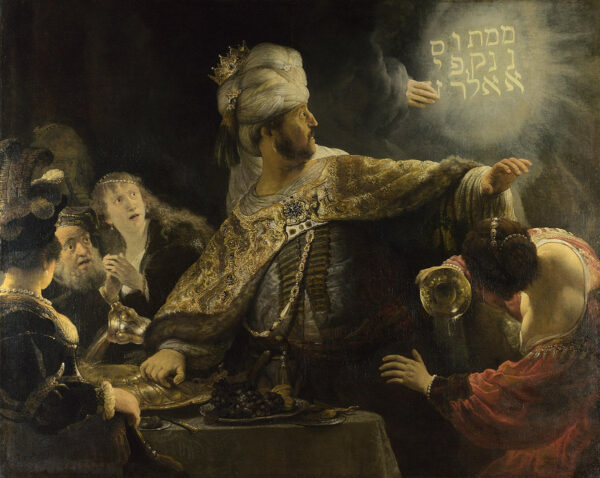 O Banquete de Balthazar – Rembrandt van Rijn Rembrandt van Rijn Artemis Reproduction