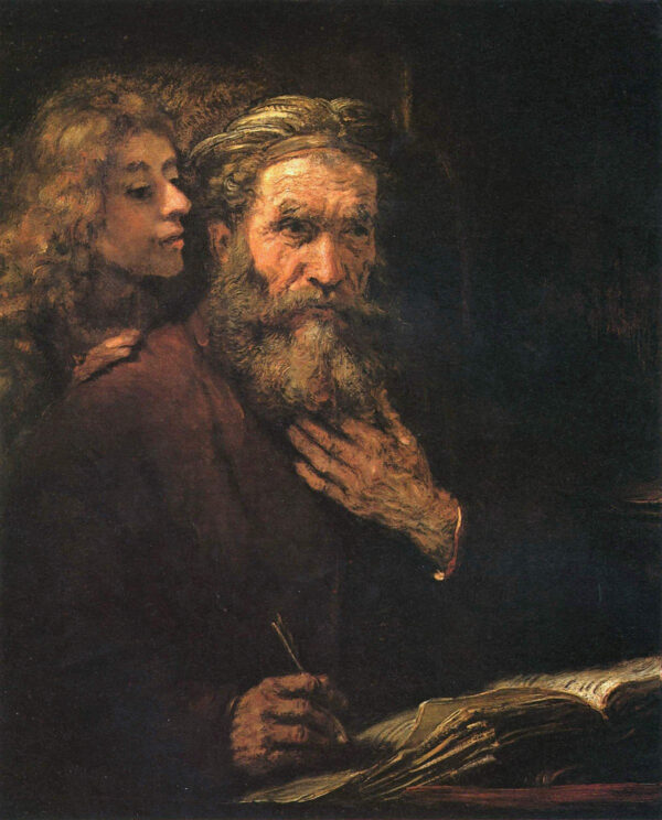 São Mateus e o Anjo (Rembrandt) – Rembrandt van Rijn Rembrandt van Rijn Artemis Reproduction