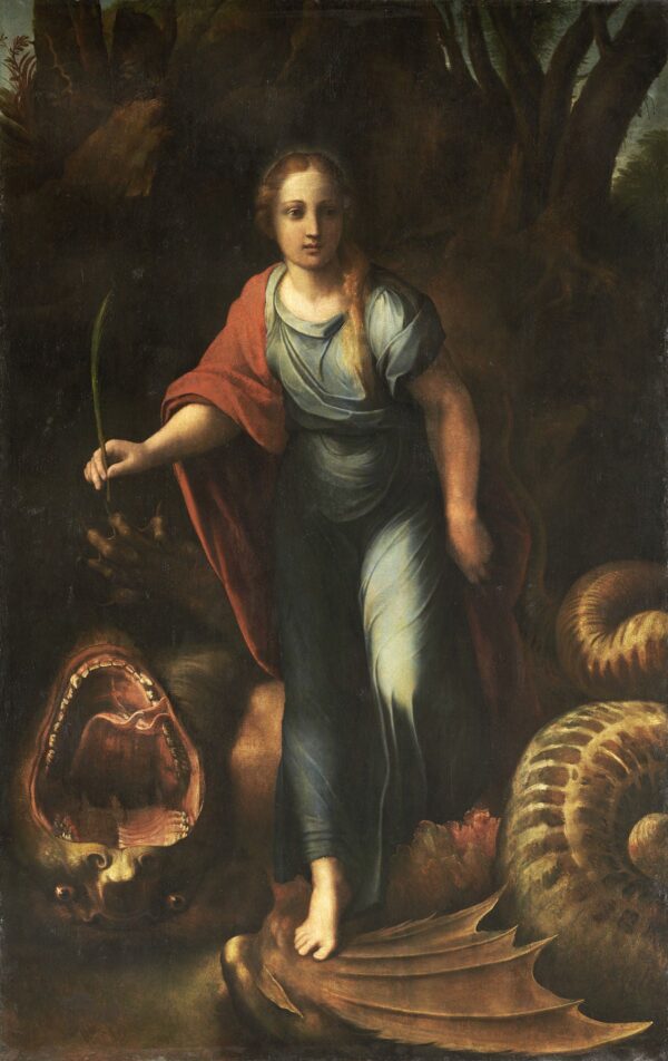 Santa Margarida 1518 – Raphaël (pintor) Rafael Sanzio Artemis Reproduction