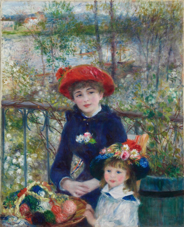 As Duas Irmãs (Na Terraço) – Pierre-Auguste Renoir Pierre-Auguste Renoir Artemis Reproduction