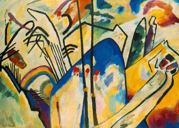 Composição IV – Vassily Kandinsky Wassily Kandinsky Artemis Reproduction