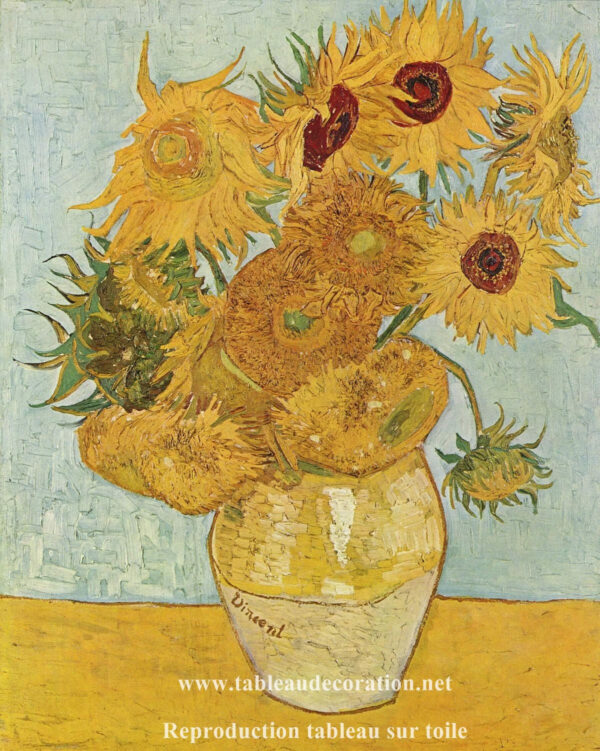 Os Girassóis – Van Gogh Quadros Populares Artemis Reproduction