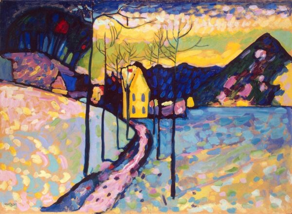 Paisagem de Inverno – Vassily Kandinsky Wassily Kandinsky Artemis Reproduction