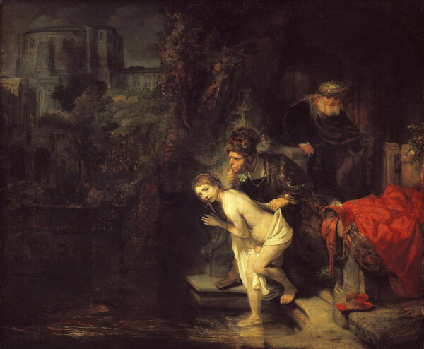 Suzanne e os Velhos – Rembrandt van Rijn Rembrandt van Rijn Artemis Reproduction