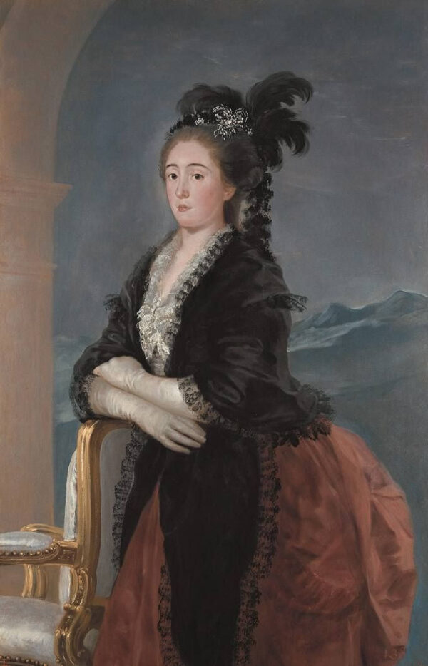 Dona Maria Teresa de Vallabriga – Francisco de Goya Francisco de Goya Artemis Reproduction