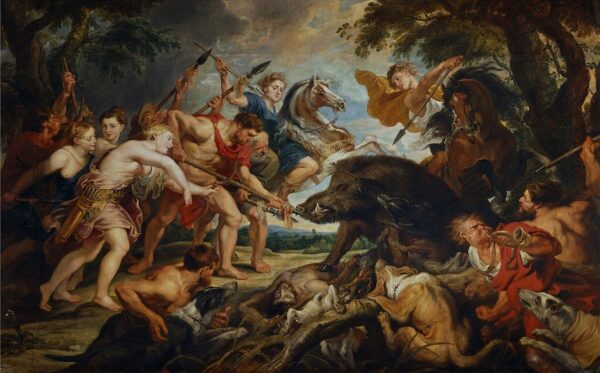 A caça de Méléagre e Atalante – Peter Paul Rubens Peter Paul Rubens Artemis Reproduction