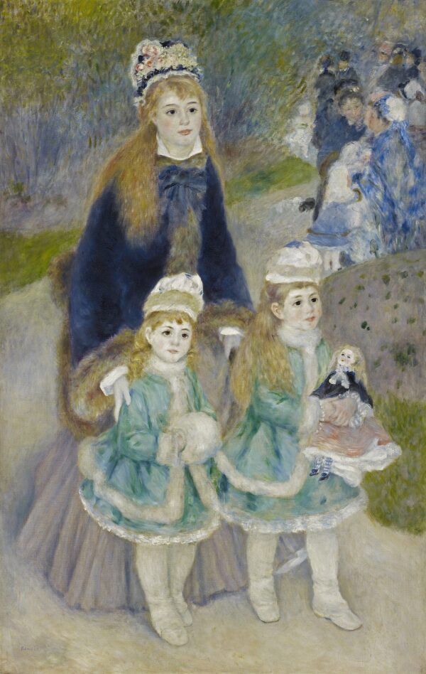 A Promenade – Pierre-Auguste Renoir Pierre-Auguste Renoir Artemis Reproduction