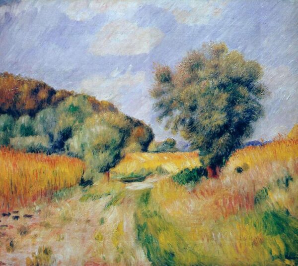 Campos de trigo 1885 – Pierre-Auguste Renoir Pierre-Auguste Renoir Artemis Reproduction