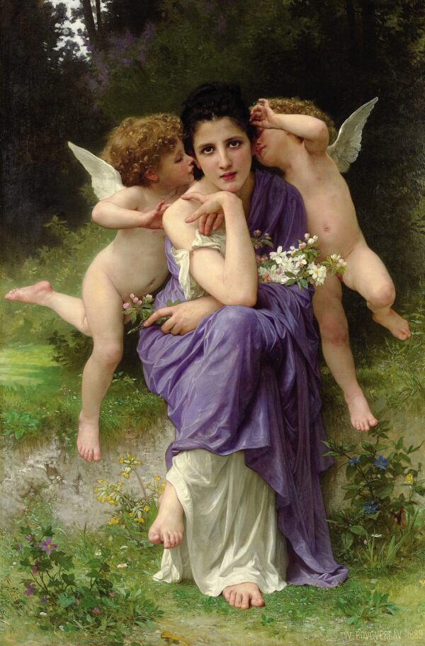 Cantos de Primavera – William Bouguereau William Bouguereau Artemis Reproduction