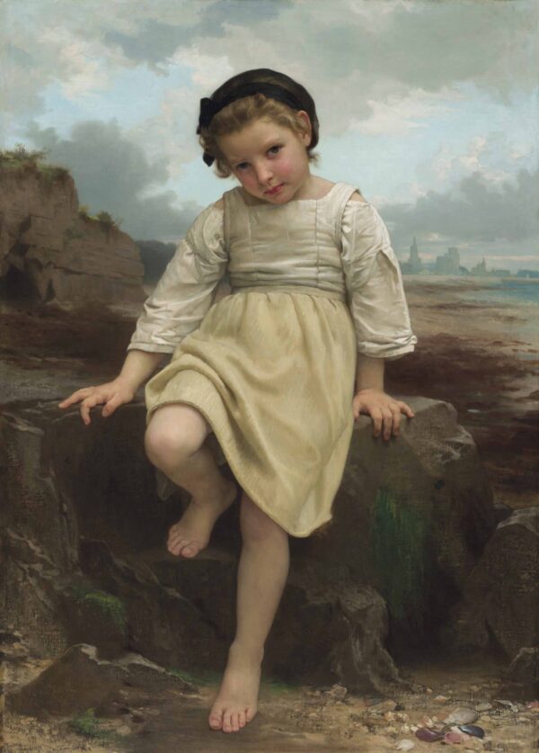 Sobre a Rocha – William Bouguereau William Bouguereau Artemis Reproduction