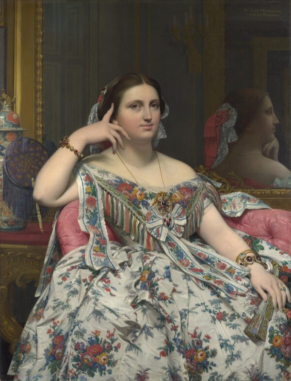 Madame Moitessier – Jean-Auguste-Dominique Ingres Jean-Auguste-Dominique Ingres Artemis Reproduction