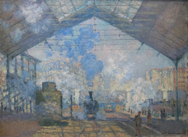 A Estação Saint-Lazare – Claude Monet Claude Monet Artemis Reproduction