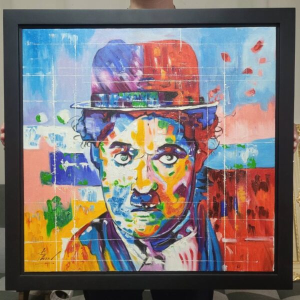 Charlie Chaplin Le Pop Art – 57 X 55 cm Galeria de Arte Artemis Reproduction 2