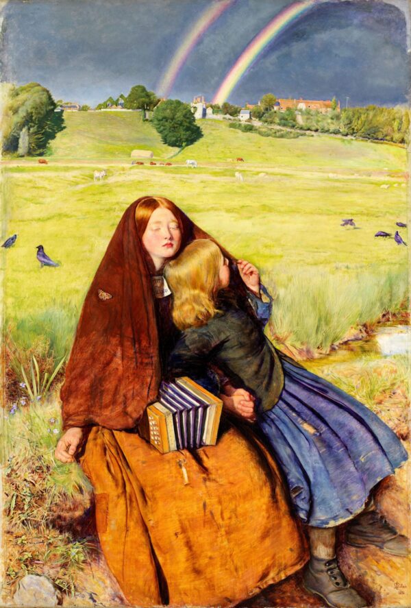 A menina cega – John Everett Millais John Everett Millais Artemis Reproduction