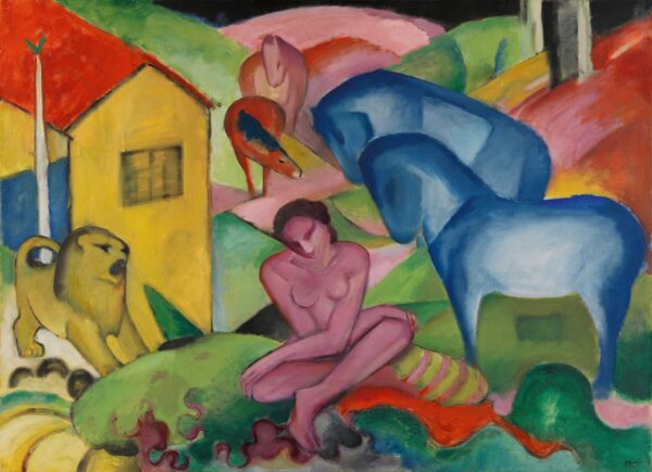 O sonho – Franz Marc Franz Marc Artemis Reproduction