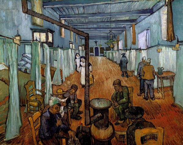 Quarto no hospital em Arles – Van Gogh Vincent Van Gogh Artemis Reproduction