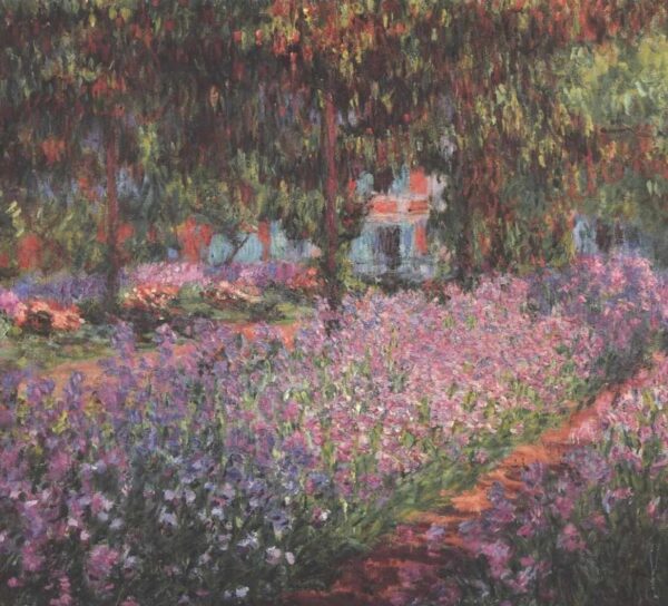 O Jardim do Artista em Giverny (íris) – Claude Monet Claude Monet Artemis Reproduction