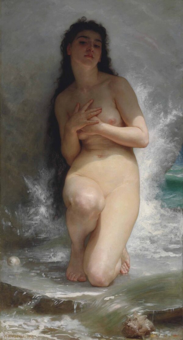 A pérola – William Bouguereau William Bouguereau Artemis Reproduction