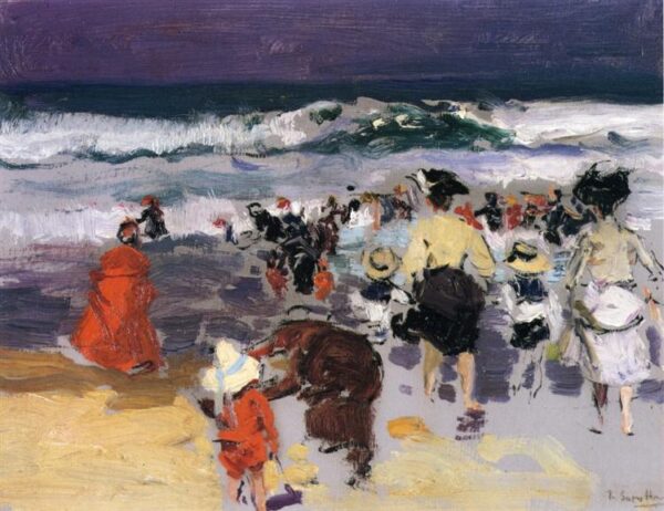 A praia de Biarritz – Sorolla Joaquín Sorolla Artemis Reproduction