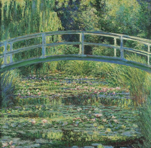 Ninféias e Ponto Japonês – Claude Monet “Os Nenúfares” de Claude Monet Artemis Reproduction