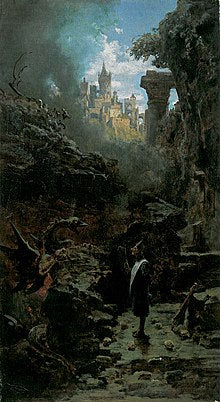 Mágico e Dragão – Carl Spitzweg Carl Spitzweg Artemis Reproduction