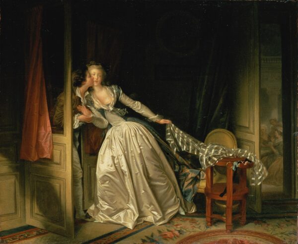 O beijo roubado – Jean-Honoré Fragonard Jean-Honoré Fragonard Artemis Reproduction