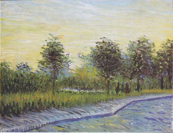 Caminho no Parque Voyer d’Argenson – Van Gogh Vincent Van Gogh Artemis Reproduction