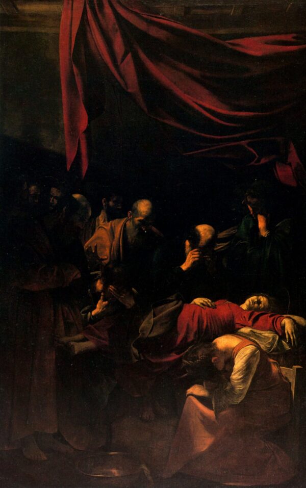 A Morte da Virgem – Caravaggio Caravaggio Artemis Reproduction