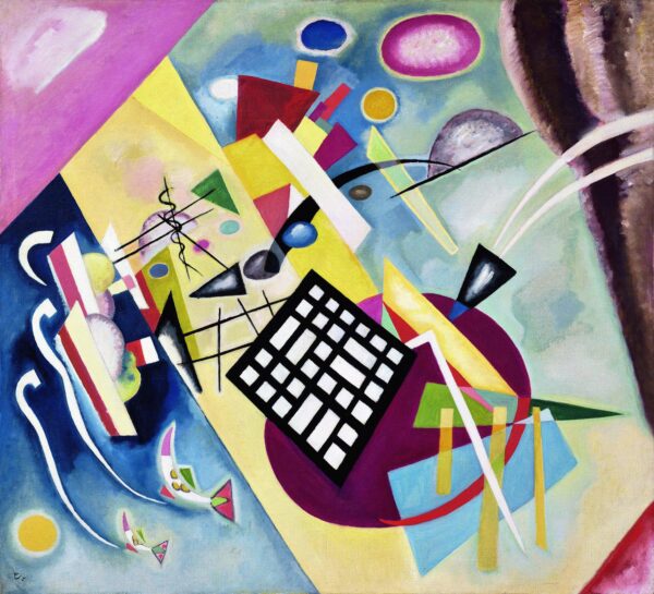 Trama negra – Vassily Kandinsky Wassily Kandinsky Artemis Reproduction