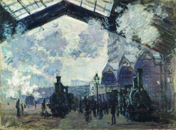 A Estação Saint-Lazare de Claude Monet Claude Monet Artemis Reproduction