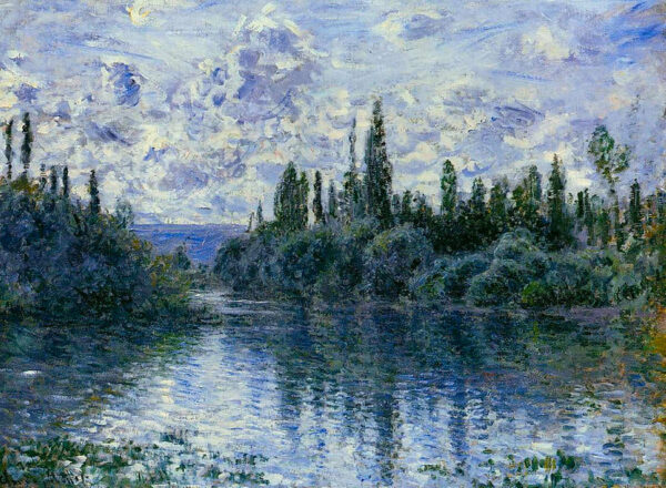 Braço do Sena perto de Vetheuil 1878 – Claude Monet Claude Monet Artemis Reproduction