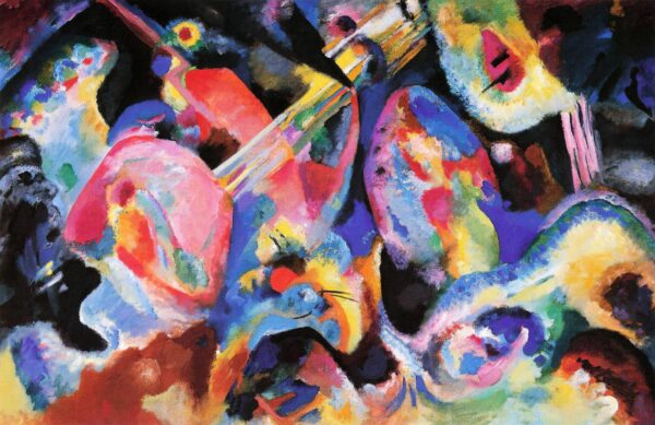 Dilúvio de Improvisação – Vassily Kandinsky Wassily Kandinsky Artemis Reproduction