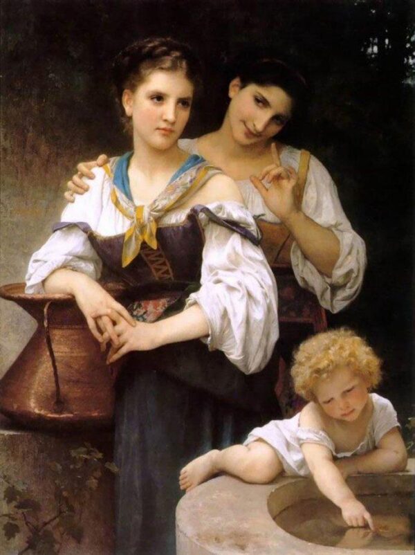 O segredo – William Bouguereau William Bouguereau Artemis Reproduction