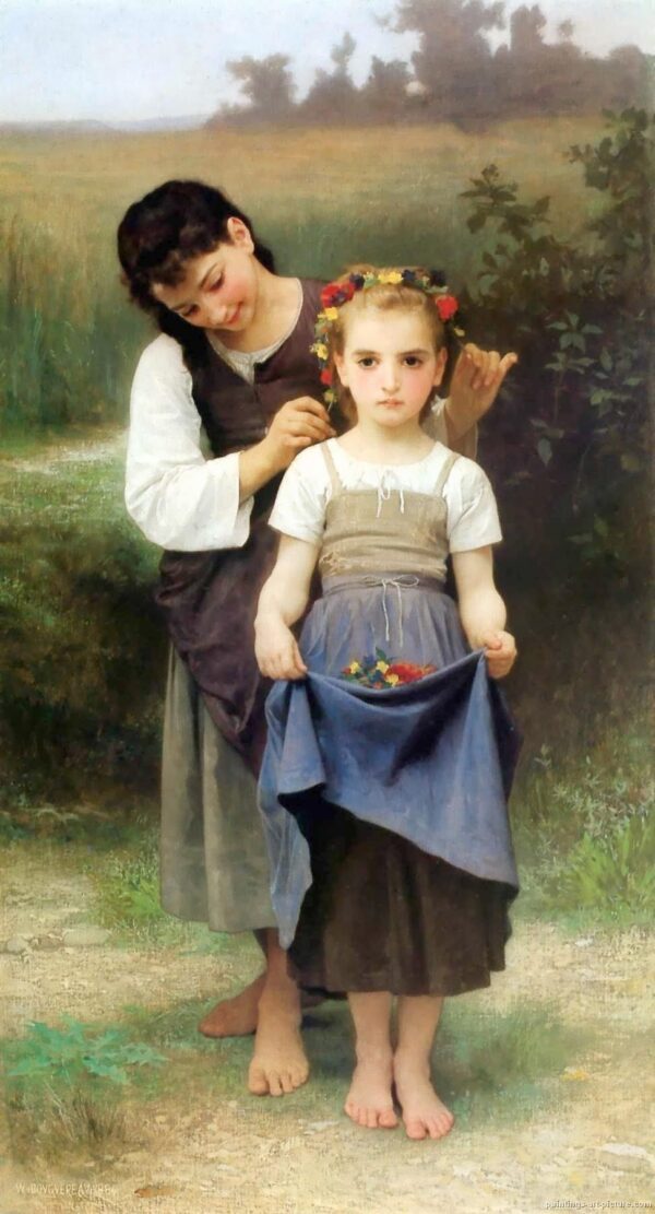 O joia dos campos – William Bouguereau William Bouguereau Artemis Reproduction