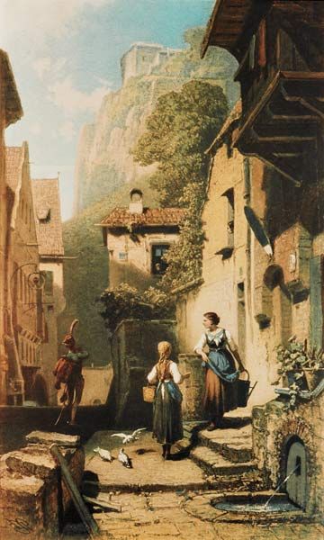 O Hussardo – Carl Spitzweg Carl Spitzweg Artemis Reproduction